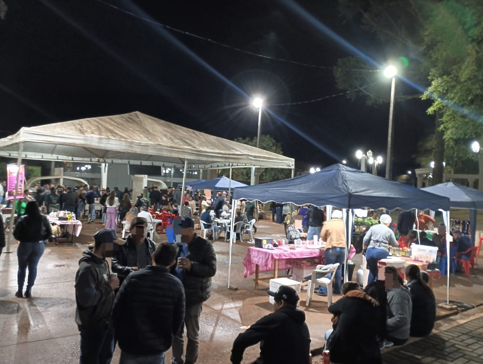 Vista da feira