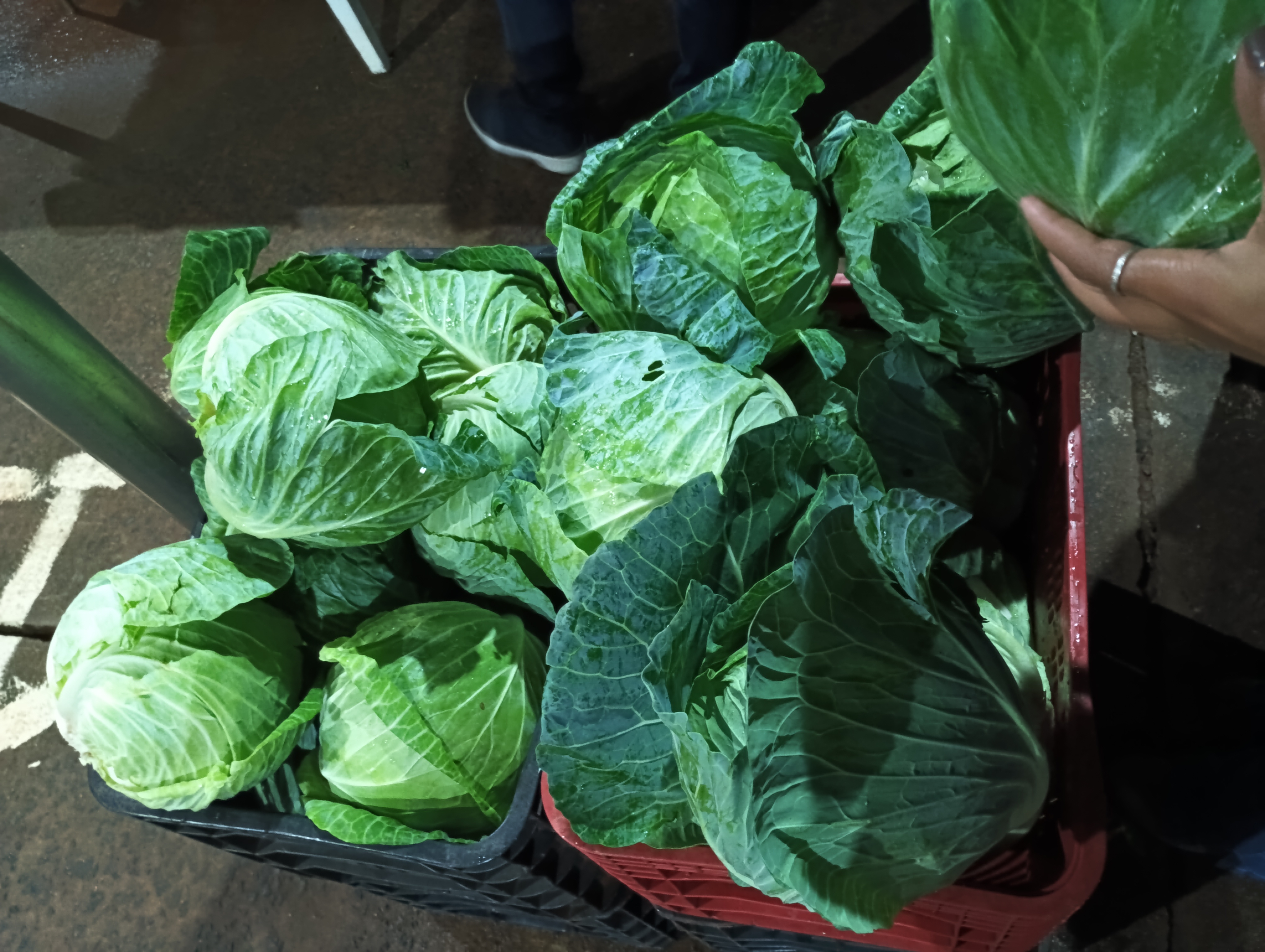 Detalhe de frutas e vegetais orgânicos